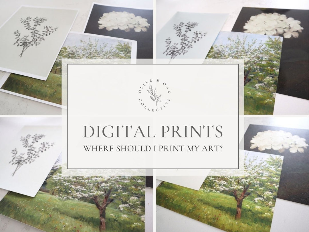 Digital Prints: Where Should I Print My Art? - Olive & Oak Collective