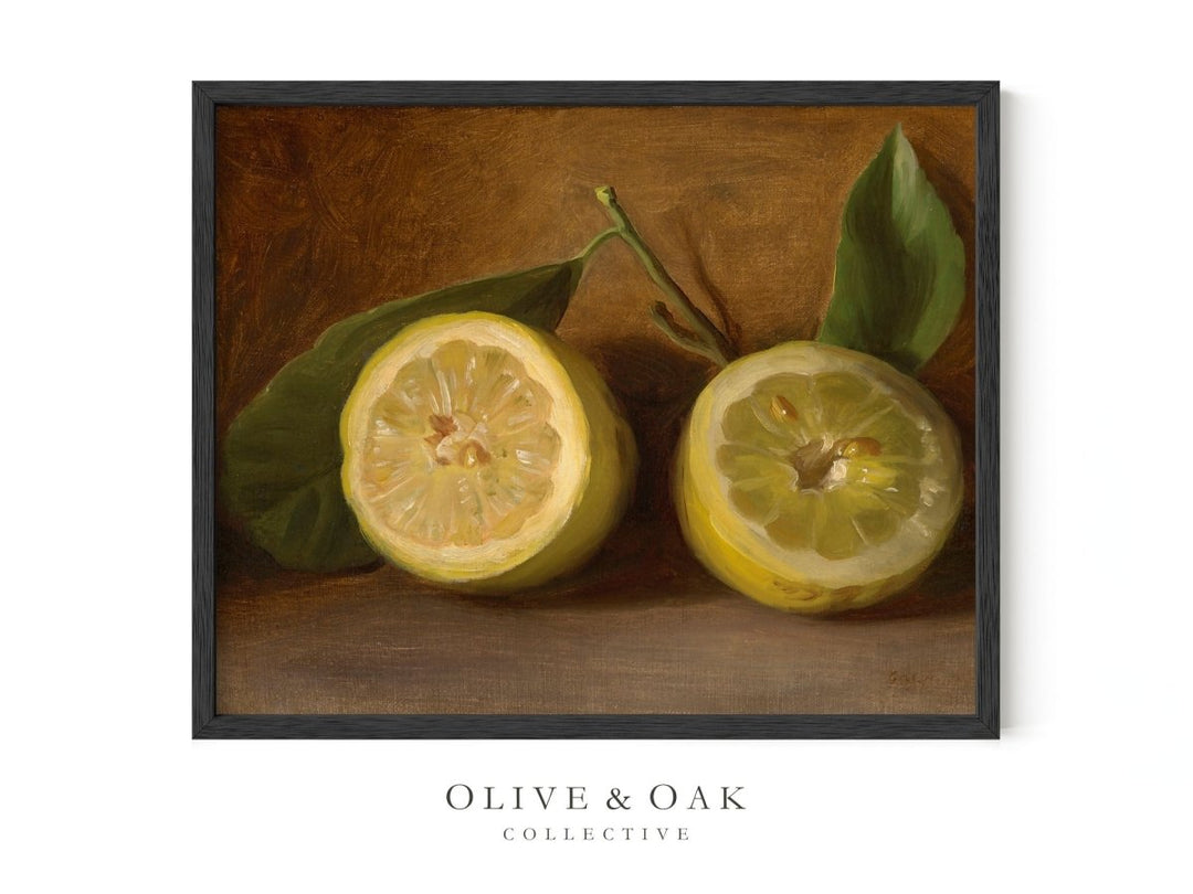 20. LEMON STILL LIFE - Olive & Oak Collective