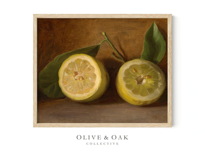 20. LEMON STILL LIFE - Olive & Oak Collective