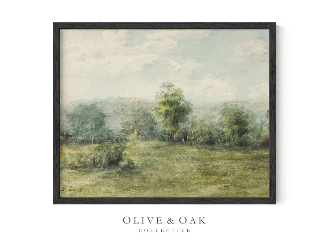 229. SCENIC WATERCOLOR - Olive & Oak Collective