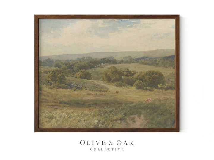 311. PASTURE WATERCOLOR - Olive & Oak Collective