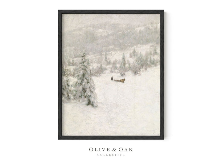 362. THROUGH THE SNOW - Olive & Oak Collective