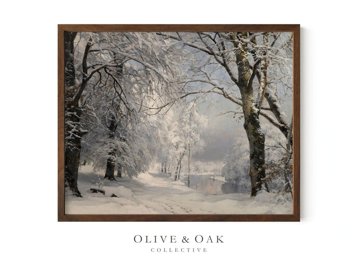 363. SNOWY POND - Olive & Oak Collective