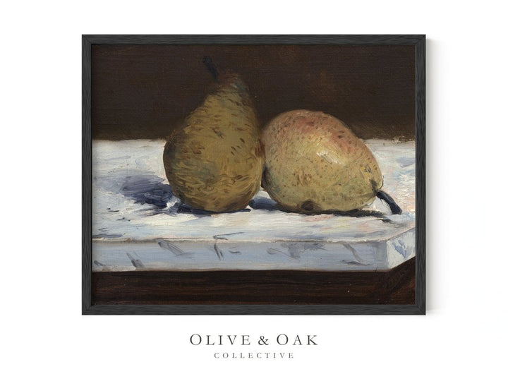 375. PEAR STILL LIFE - Olive & Oak Collective