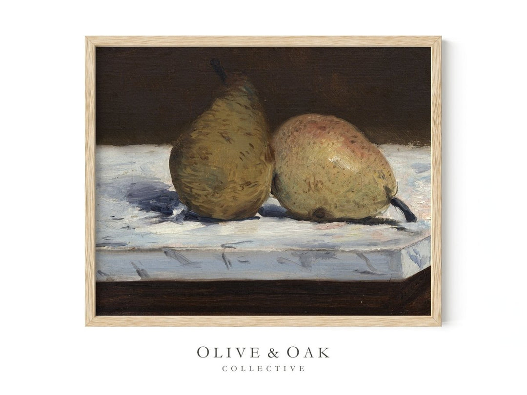 375. PEAR STILL LIFE - Olive & Oak Collective