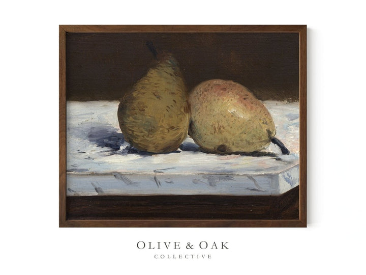 375. PEAR STILL LIFE - Olive & Oak Collective