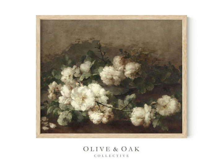 512. WHITE ROSES - Olive & Oak Collective