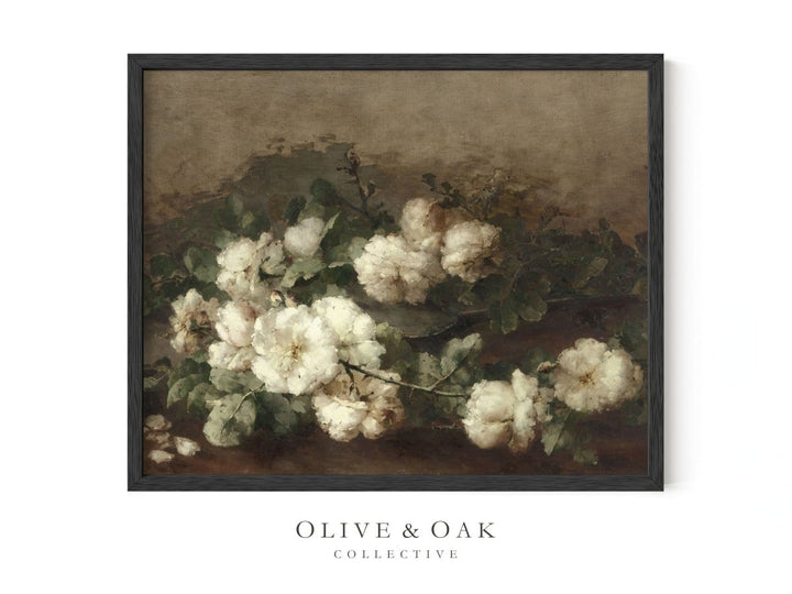 512. WHITE ROSES - Olive & Oak Collective