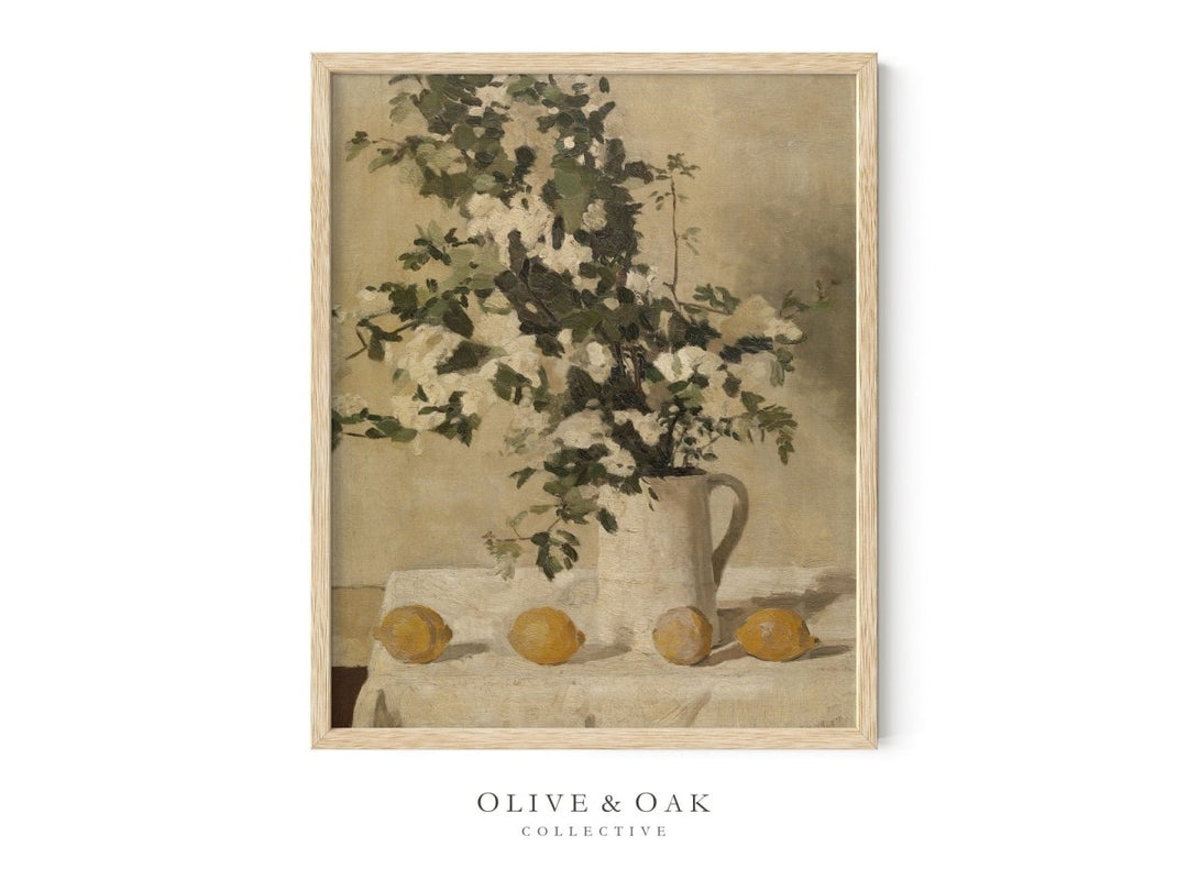 535. FLOWERS AND LEMONS - Olive & Oak Collective