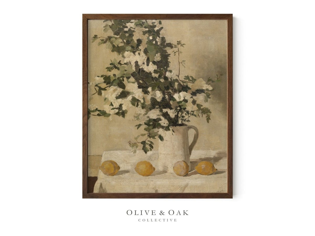 535. FLOWERS AND LEMONS - Olive & Oak Collective