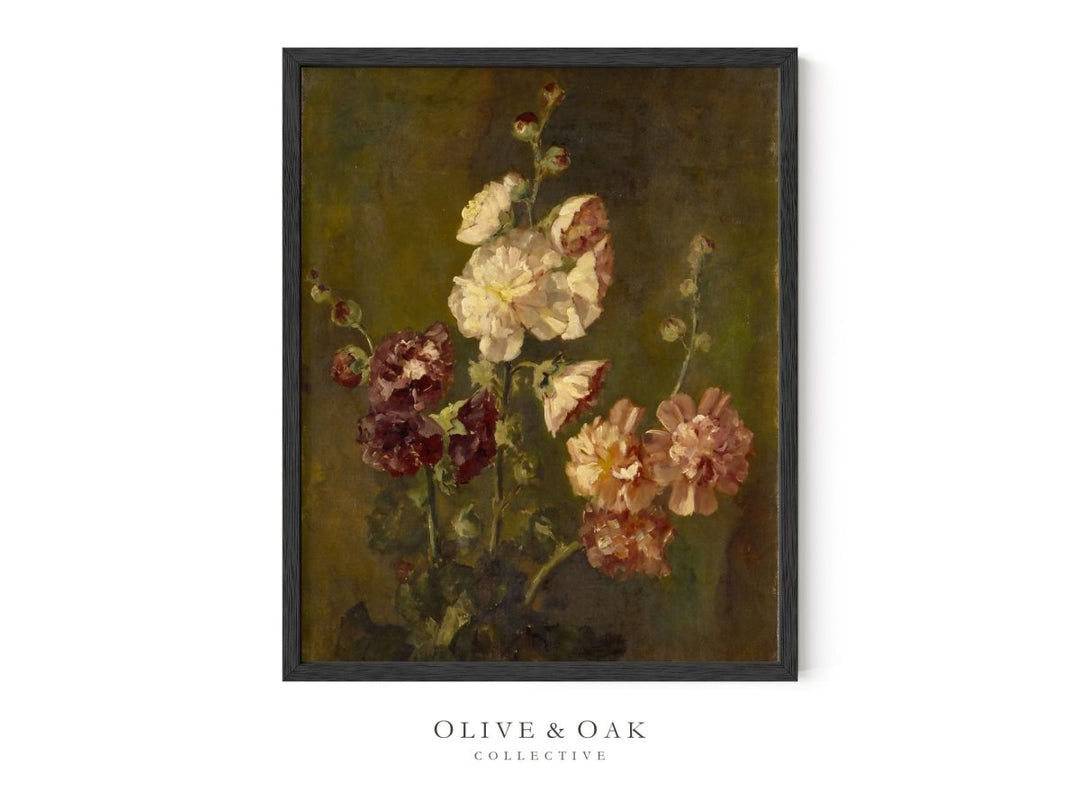 55. HOLLYHOCKS - Olive & Oak Collective