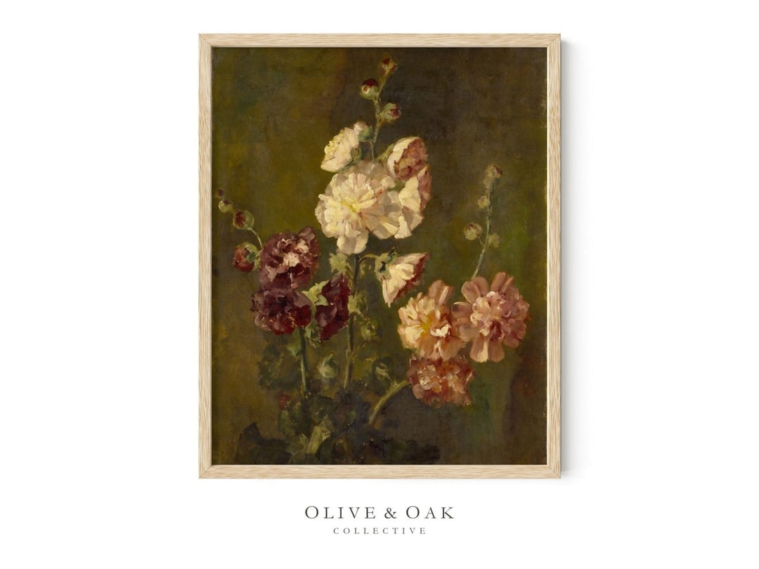 55. HOLLYHOCKS - Olive & Oak Collective